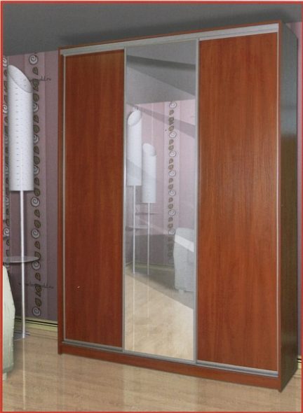 Armoires coulissantes 3 portes en bois