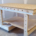 Bureau pliant pour atelier