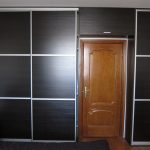Commandé pas tout à fait le placard habituel autour de la porte