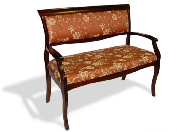 banc avec dossier
