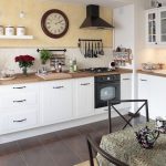 intérieur de cuisine blanc