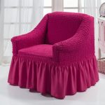 housse de chaise cramoisie