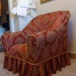 housse de chaise avec volant