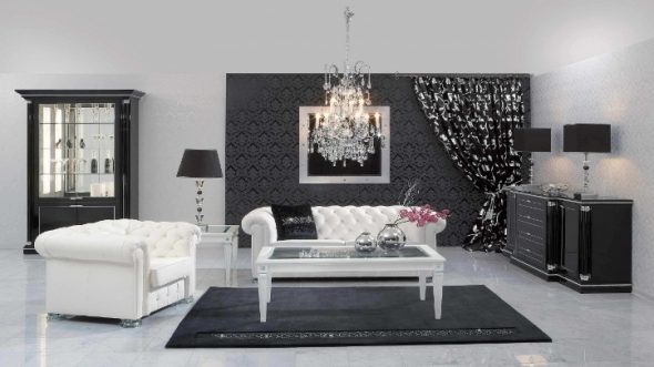 mobilier noir adapté à toutes les pièces