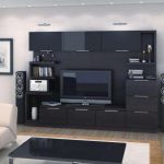 mobilier noir dans un style moderne