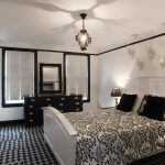 photo de chambre noir blanc