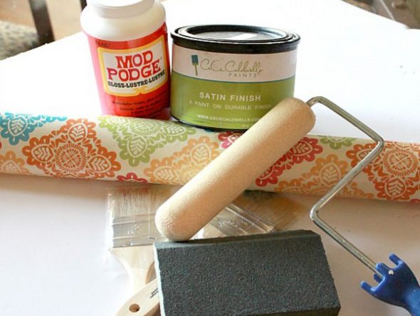 decoupage de meubles