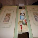 decoupage placard porte photo