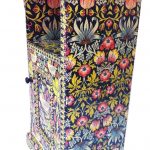 decoupage tables de nuit peintures et vernis