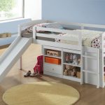 Lit mezzanine blanc pour enfants