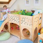 lit bébé avec design