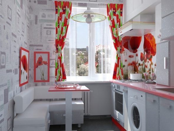 cuisine design avec canapé