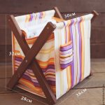 porte-revues en bois