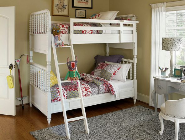 cama de estilo ecológico