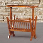 porte-revues en bois