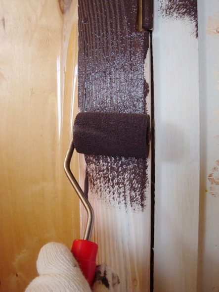 apprêt de porte
