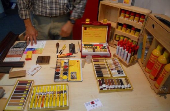 une variété de couleurs de cire