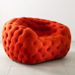 chaise en daim