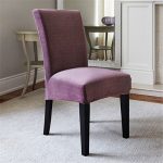 chaise en faux suède