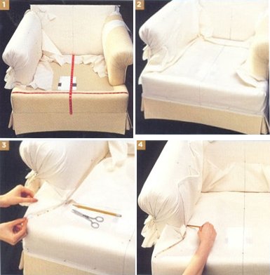 housse de chaise bricolage