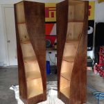 bibliothèque en bois