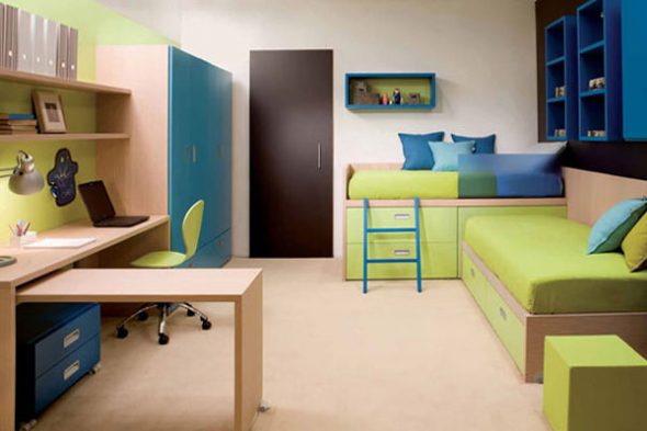 chambre des adolescents