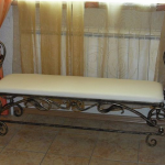 banc forgé