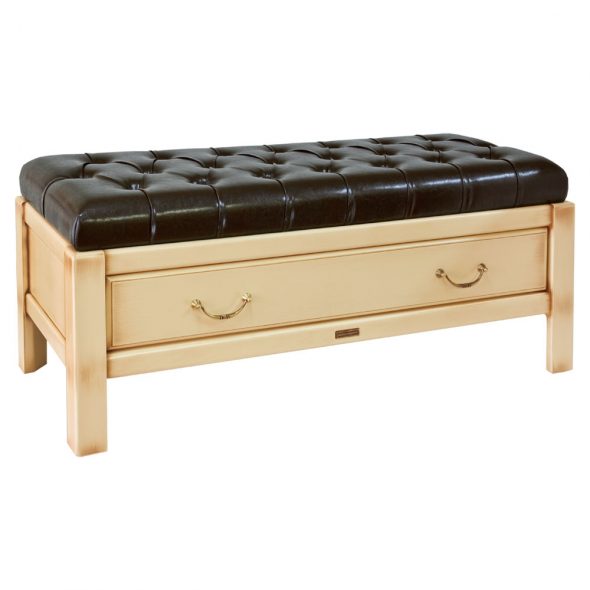 banc en cuir