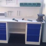 beau banc de travail en métal à faire soi-même