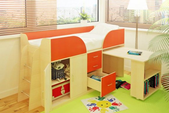 lit mezzanine pour un enfant