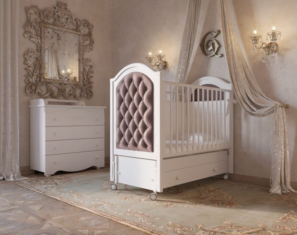 beau lit pendule