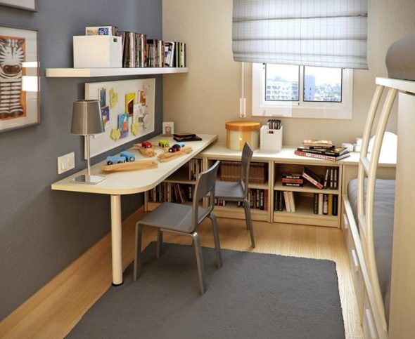 photo de la petite chambre des enfants