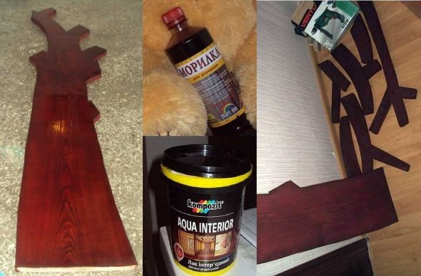 fabrication de suspension murale
