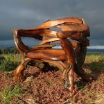 chaise de jardin insolite