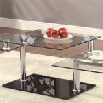 table basse en verre d'origine