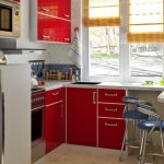 rebord de la cuisine