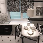 rebord de table dans la cuisine