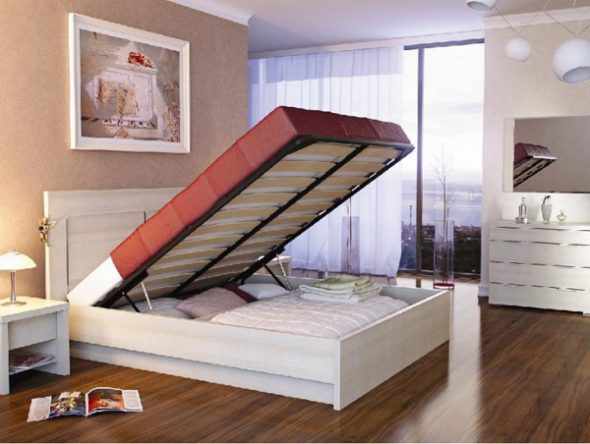 armoire lit d'ascenseur