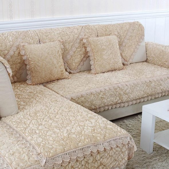 couverture beige