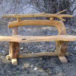 banc de jardin en bois