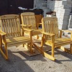 chaise de jardin en bois