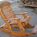 chaise de jardin à bascule photo