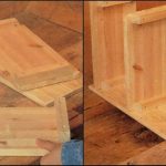 assemblage d'armoires en bois