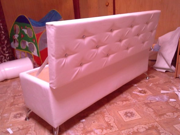 faire une banquette avec vos propres mains dans le couloir