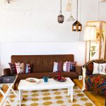 écran dans le modèle de décor de la chambre