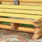 banc en bois