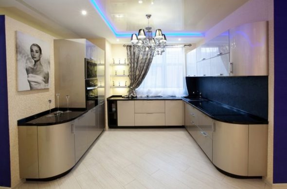 set de cuisine moderne