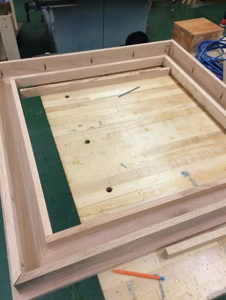 tafel demonteren