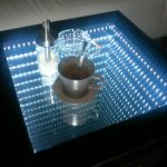 tafel met oneindig effect