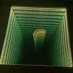 tafel met oneindig effect illusie